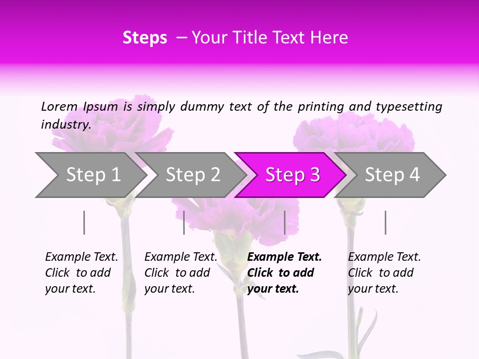 Mediterranean Bouquet Wedding PowerPoint Template