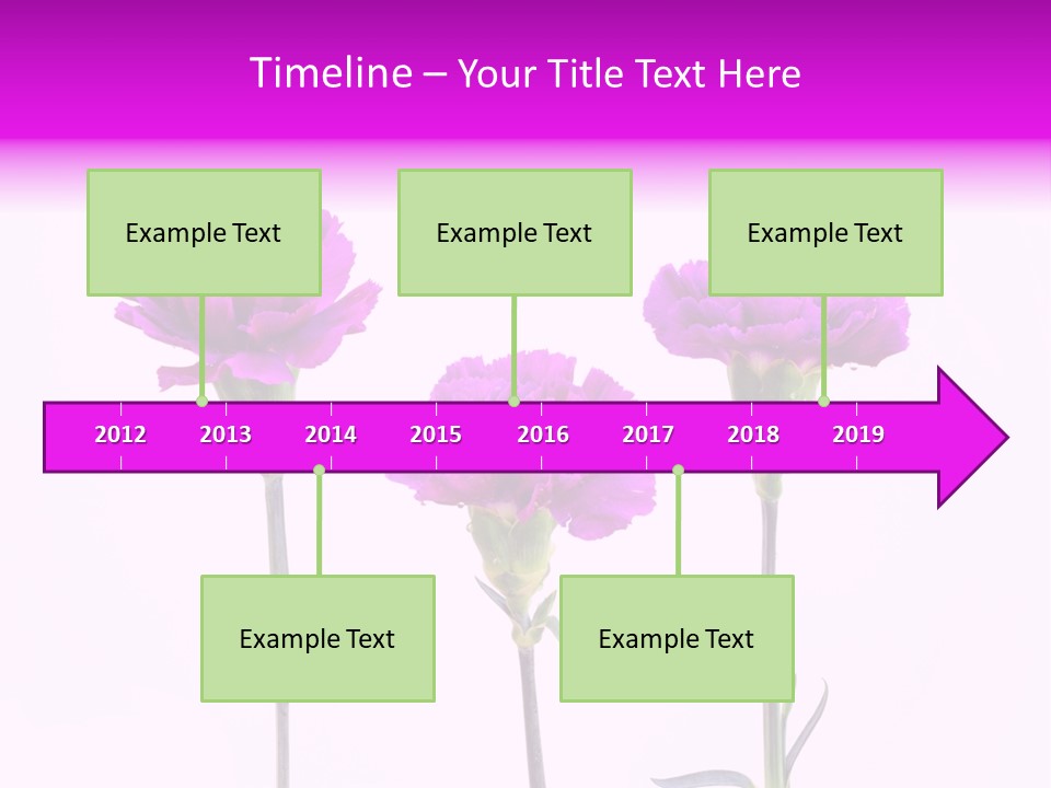 Mediterranean Bouquet Wedding PowerPoint Template