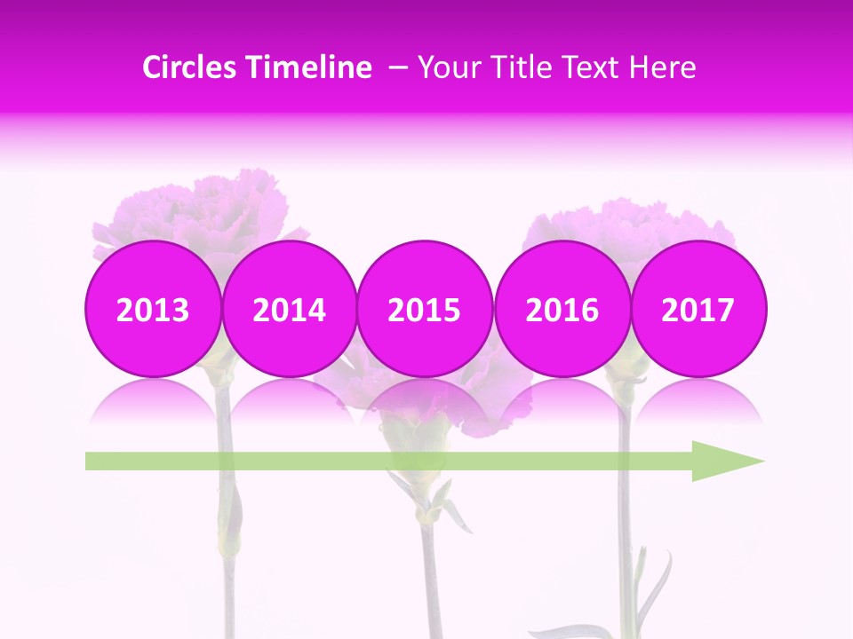 Mediterranean Bouquet Wedding PowerPoint Template