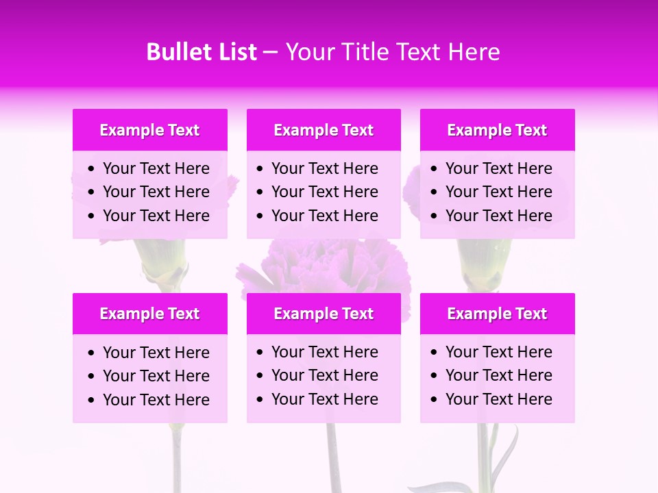 Mediterranean Bouquet Wedding PowerPoint Template