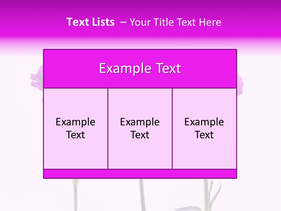 Mediterranean Bouquet Wedding PowerPoint Template