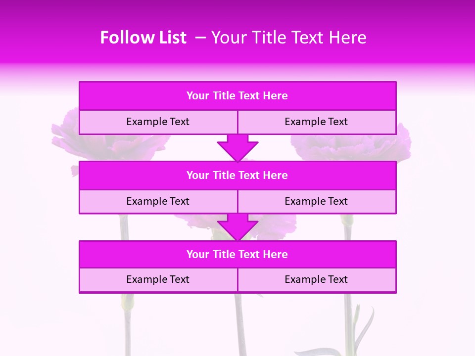 Mediterranean Bouquet Wedding PowerPoint Template
