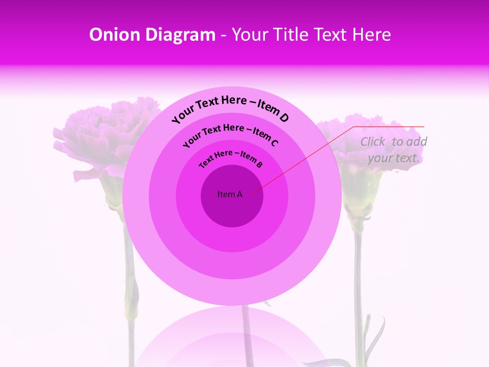 Mediterranean Bouquet Wedding PowerPoint Template