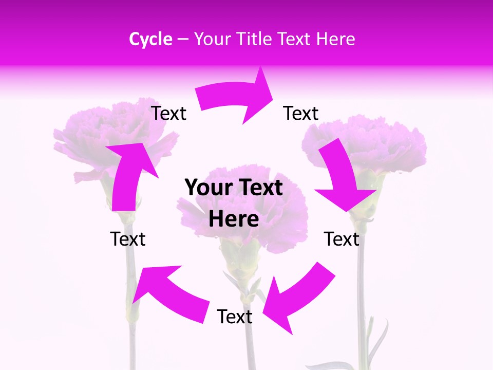 Mediterranean Bouquet Wedding PowerPoint Template