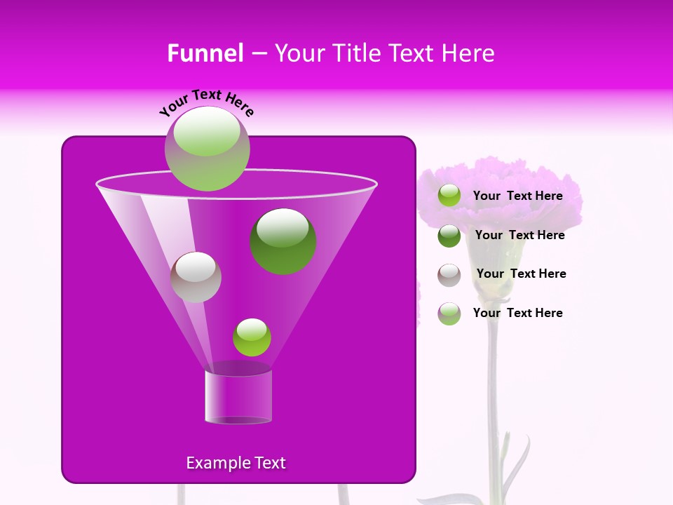 Mediterranean Bouquet Wedding PowerPoint Template