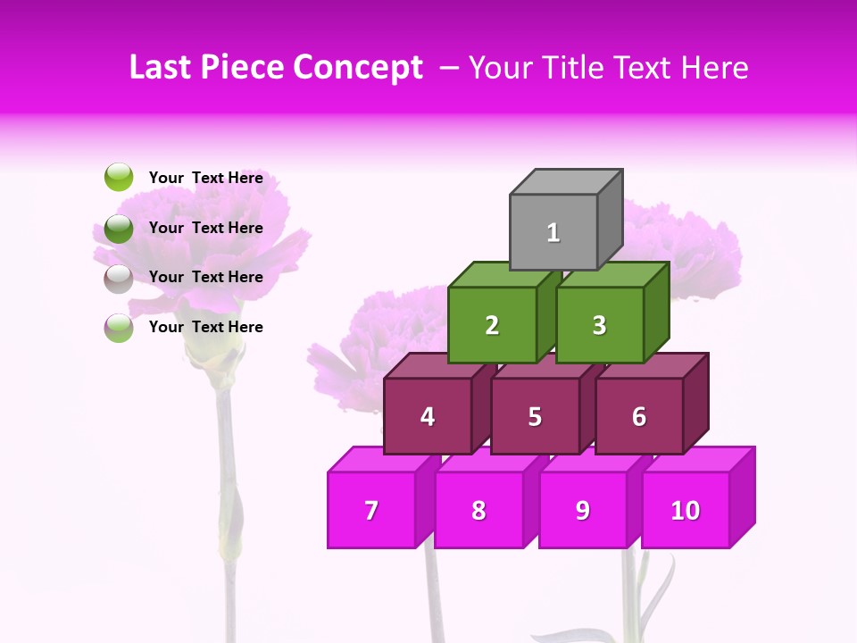 Mediterranean Bouquet Wedding PowerPoint Template