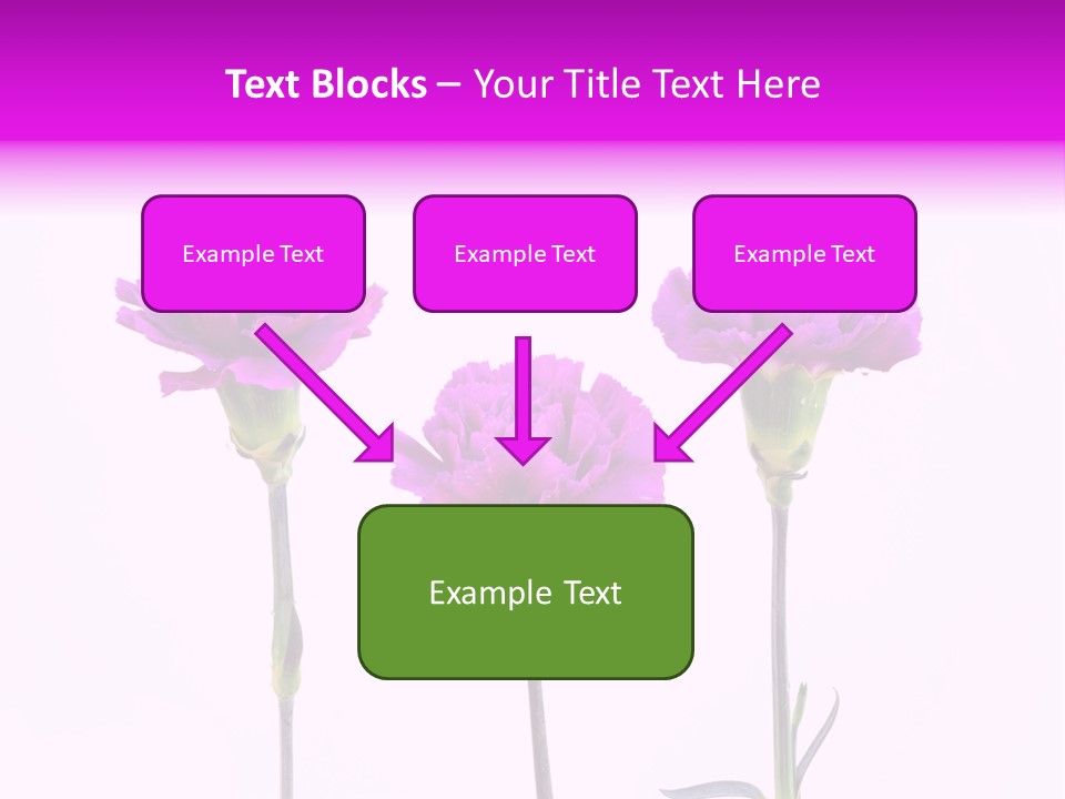 Mediterranean Bouquet Wedding PowerPoint Template