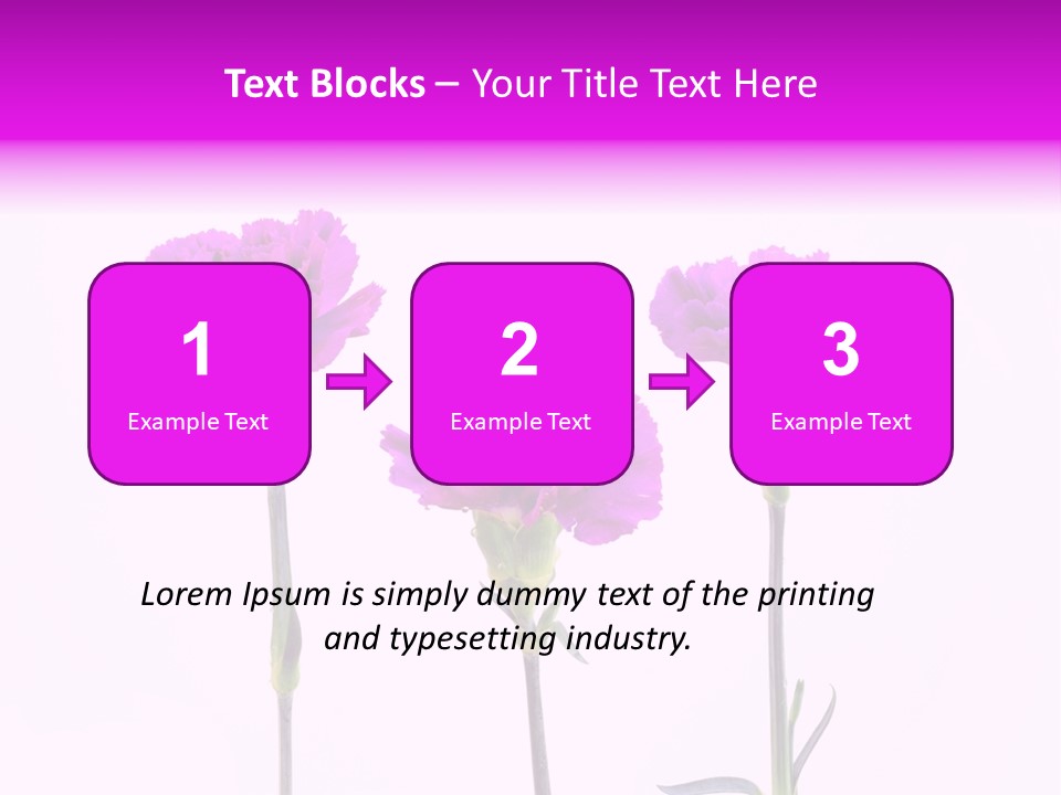 Mediterranean Bouquet Wedding PowerPoint Template