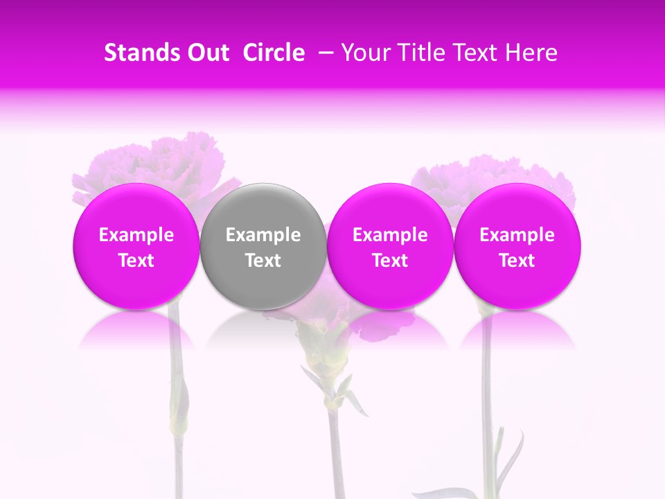 Mediterranean Bouquet Wedding PowerPoint Template