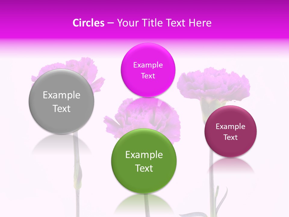 Mediterranean Bouquet Wedding PowerPoint Template