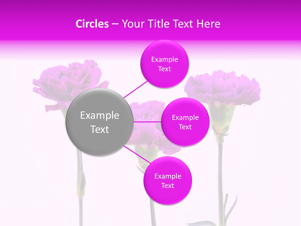 Mediterranean Bouquet Wedding PowerPoint Template