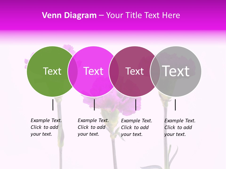 Mediterranean Bouquet Wedding PowerPoint Template