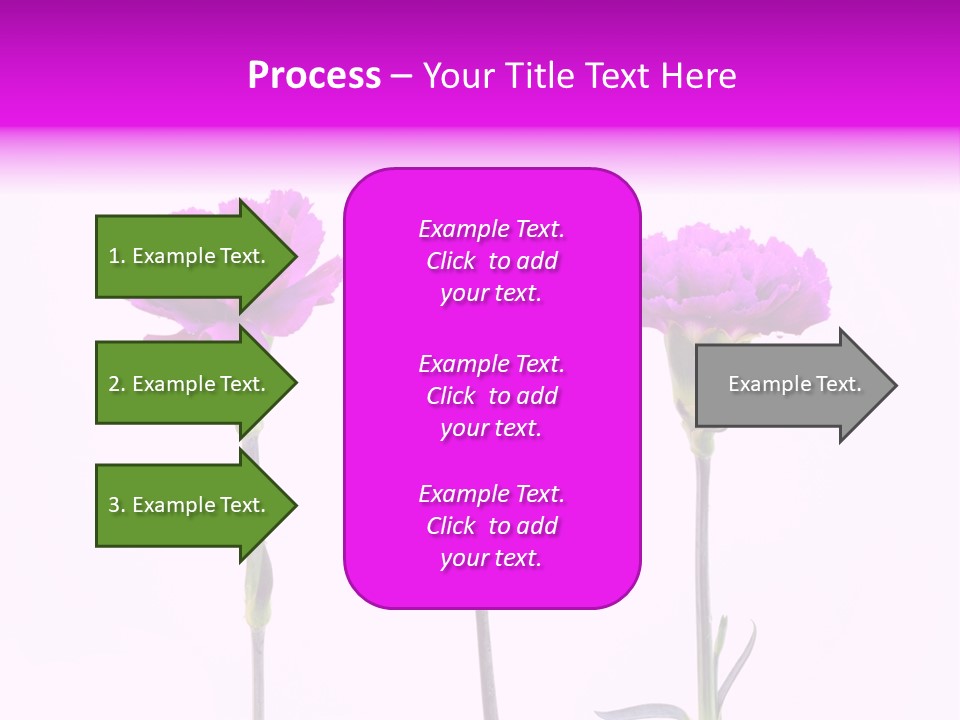 Mediterranean Bouquet Wedding PowerPoint Template