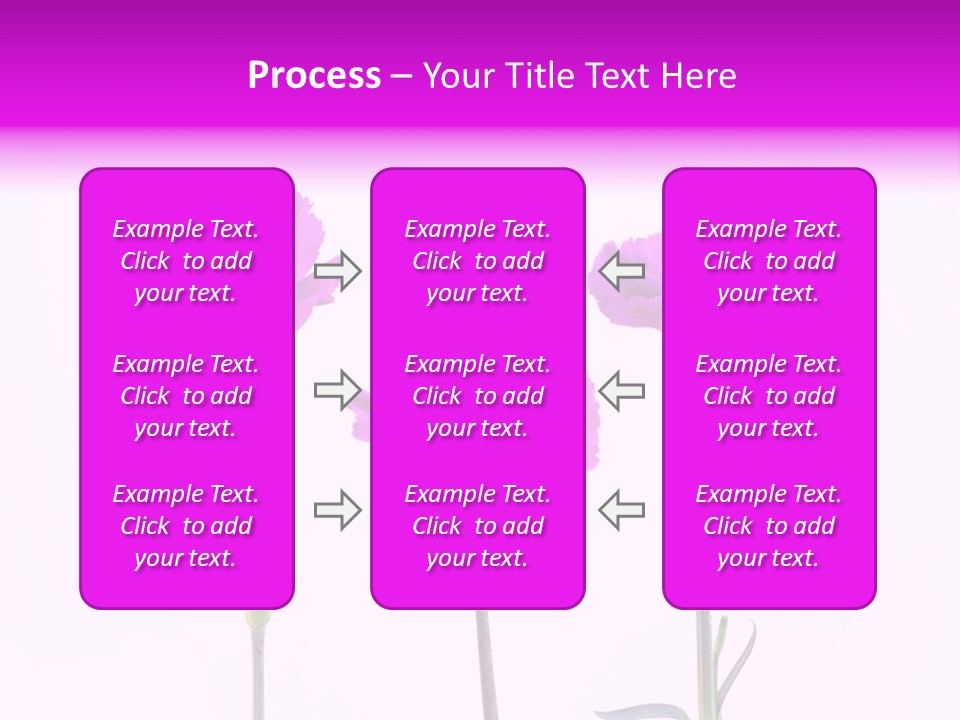 Mediterranean Bouquet Wedding PowerPoint Template