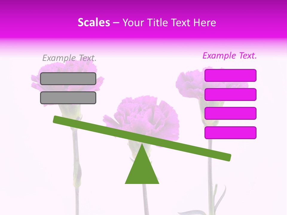 Mediterranean Bouquet Wedding PowerPoint Template