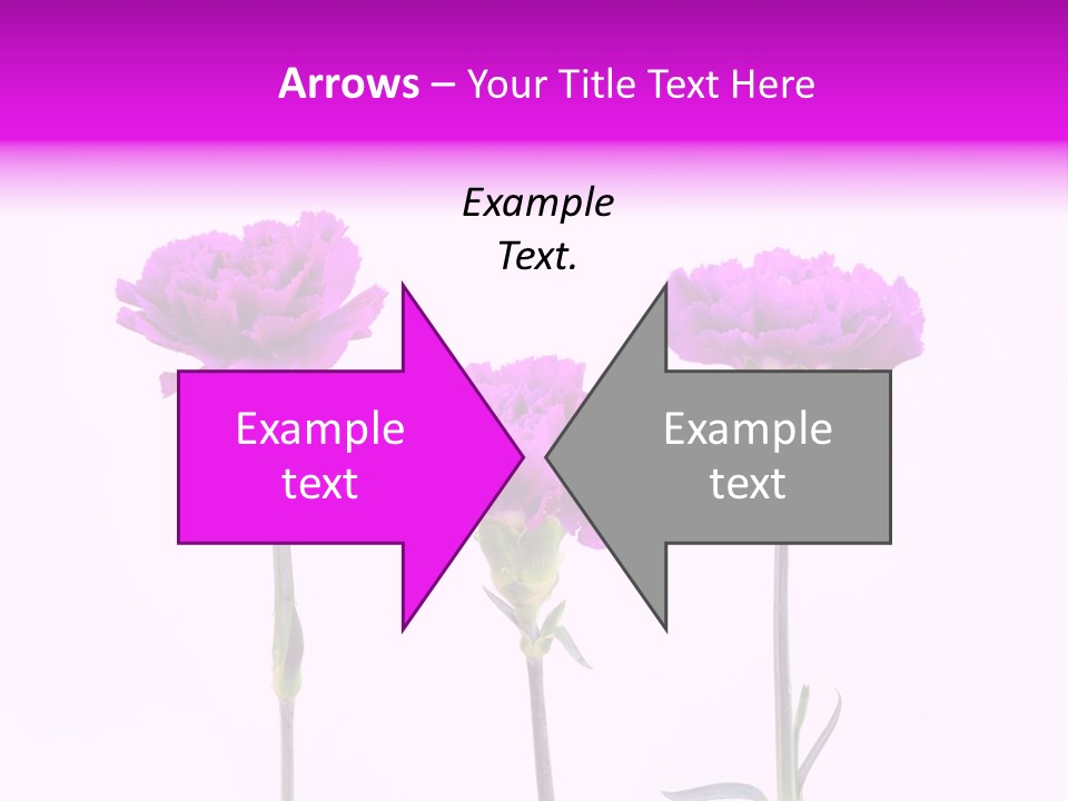 Mediterranean Bouquet Wedding PowerPoint Template