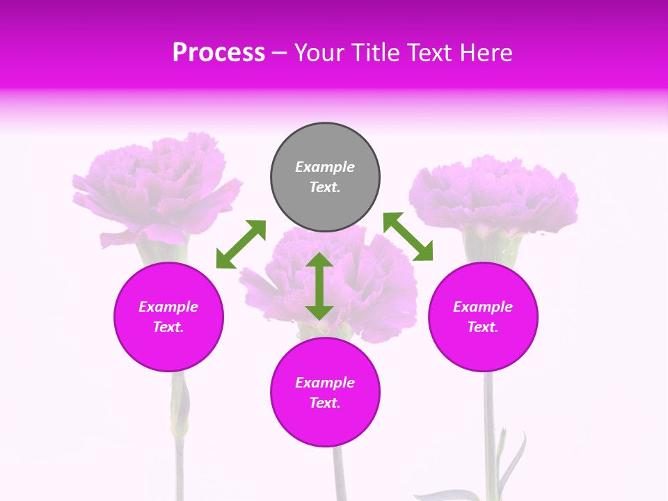 Mediterranean Bouquet Wedding PowerPoint Template