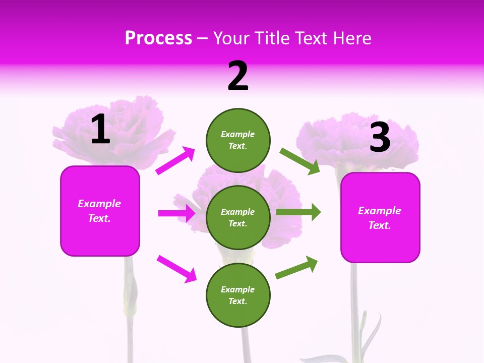 Mediterranean Bouquet Wedding PowerPoint Template