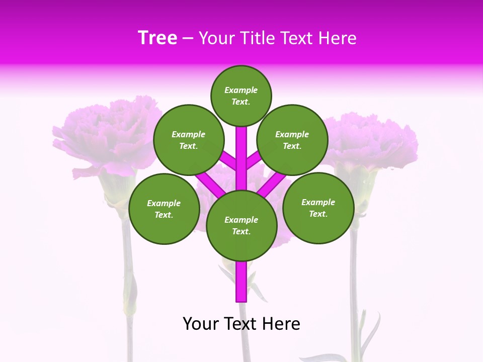 Mediterranean Bouquet Wedding PowerPoint Template