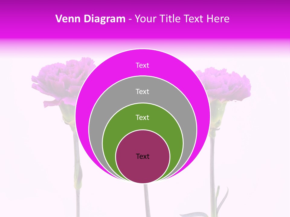 Mediterranean Bouquet Wedding PowerPoint Template