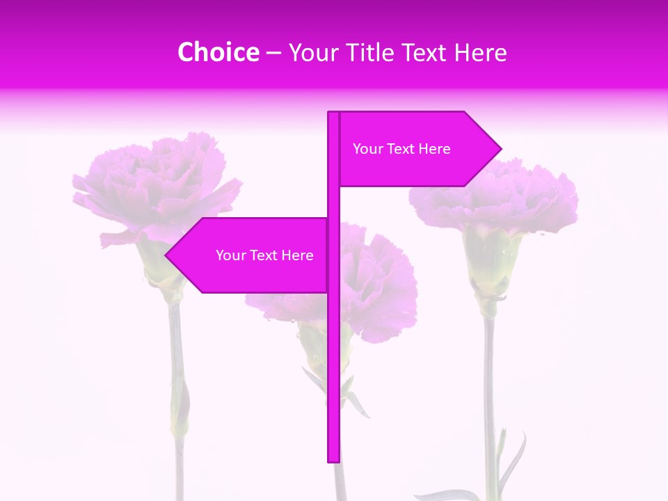 Mediterranean Bouquet Wedding PowerPoint Template