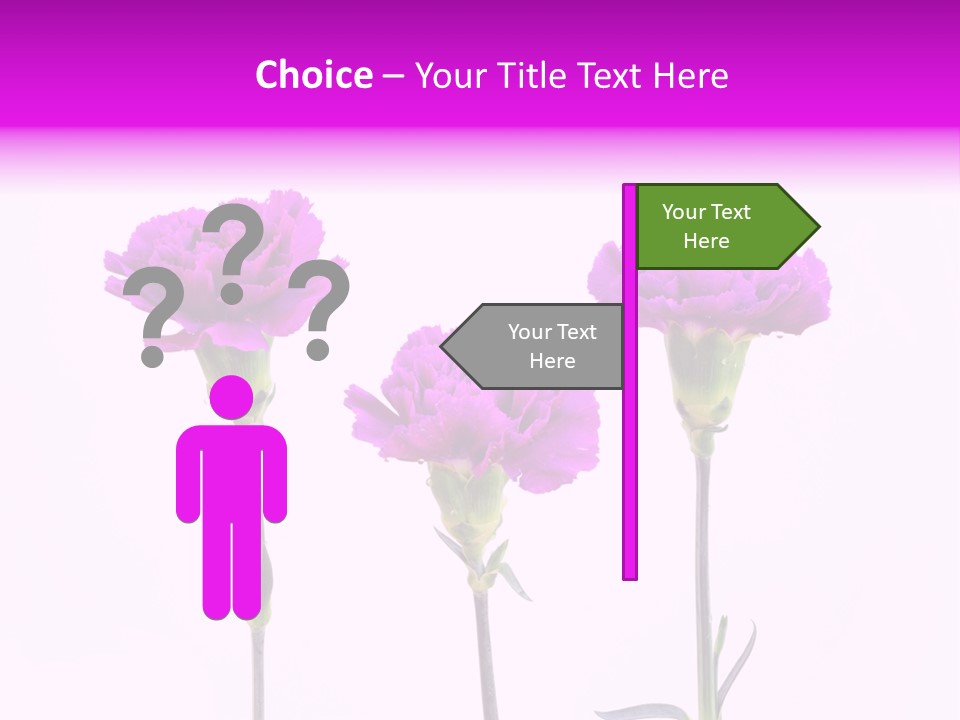 Mediterranean Bouquet Wedding PowerPoint Template