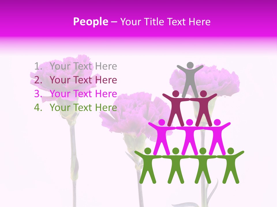 Mediterranean Bouquet Wedding PowerPoint Template