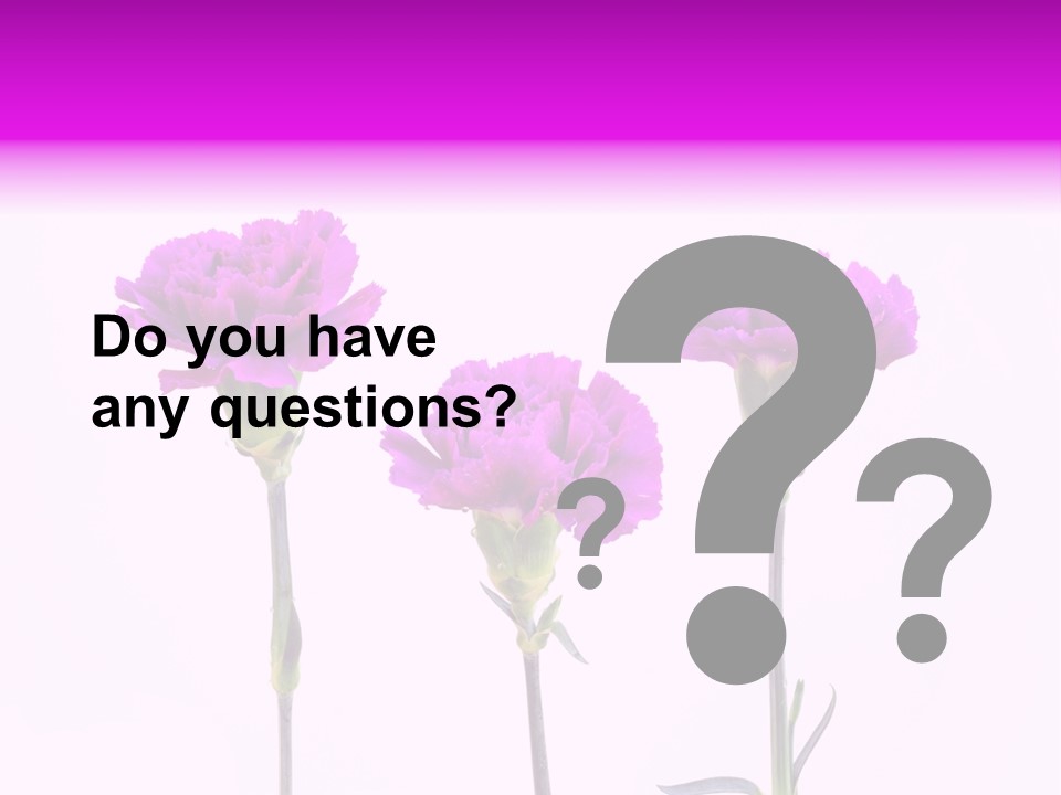 Mediterranean Bouquet Wedding PowerPoint Template