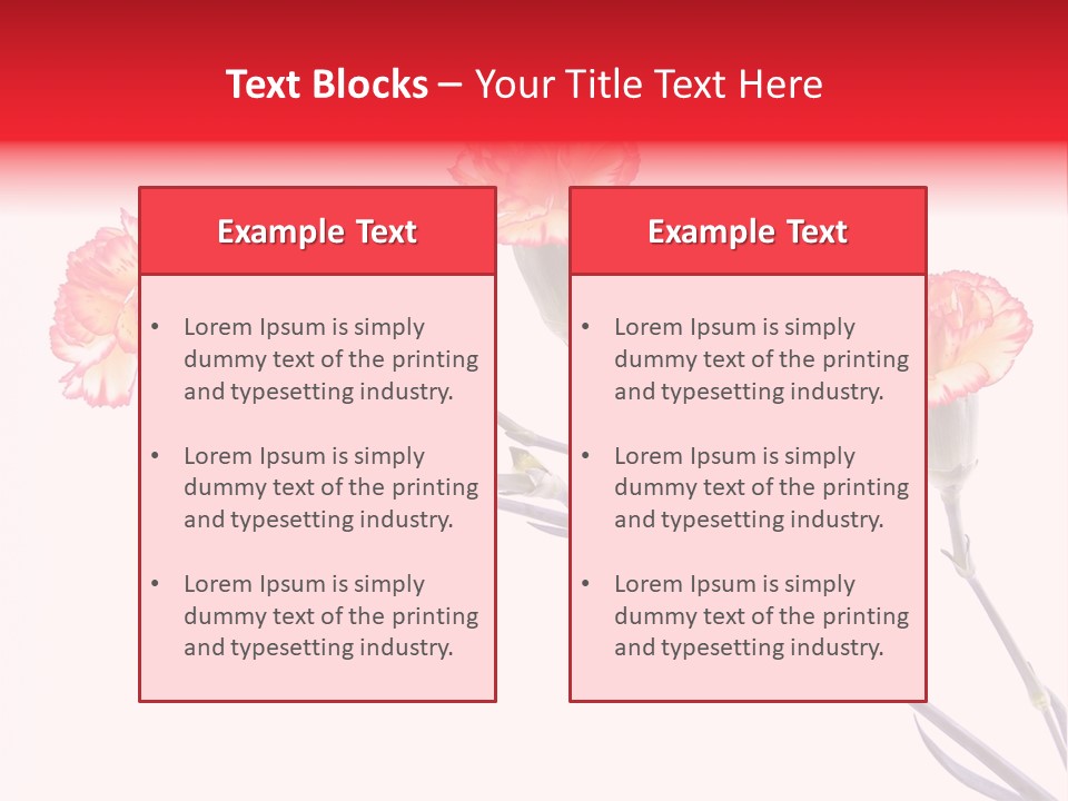 Elegant Flowers Beautiful PowerPoint Template