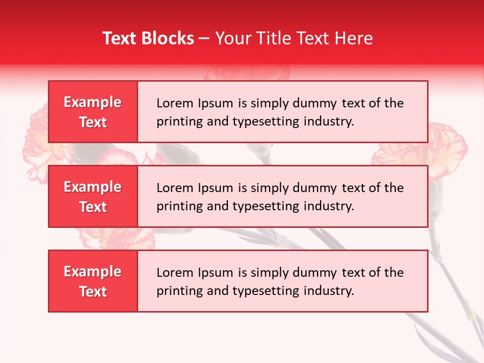 Elegant Flowers Beautiful PowerPoint Template