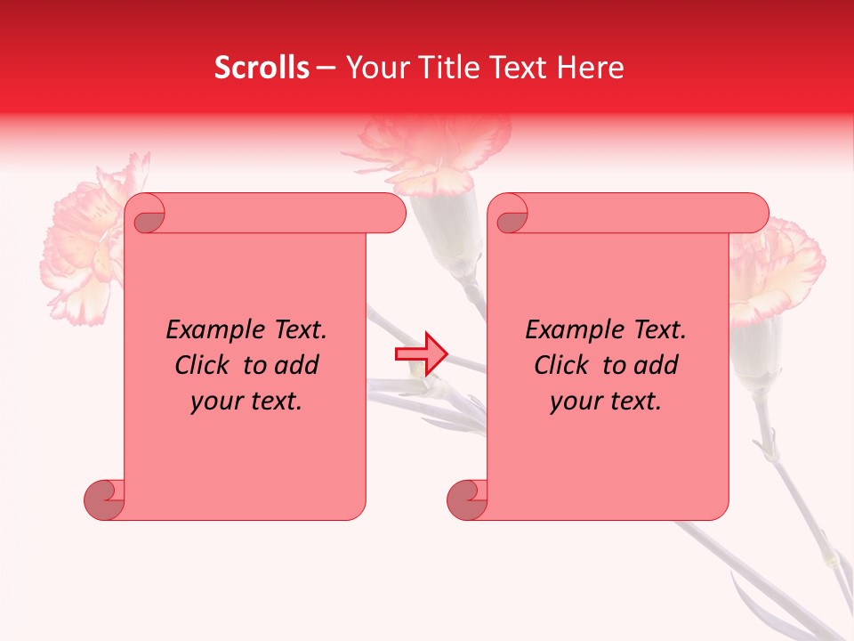Elegant Flowers Beautiful PowerPoint Template