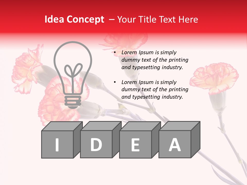 Elegant Flowers Beautiful PowerPoint Template