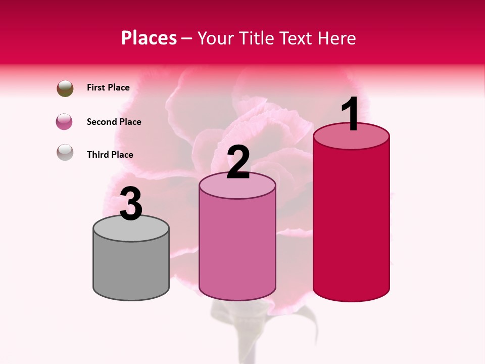 Plant Carnation Flora PowerPoint Template