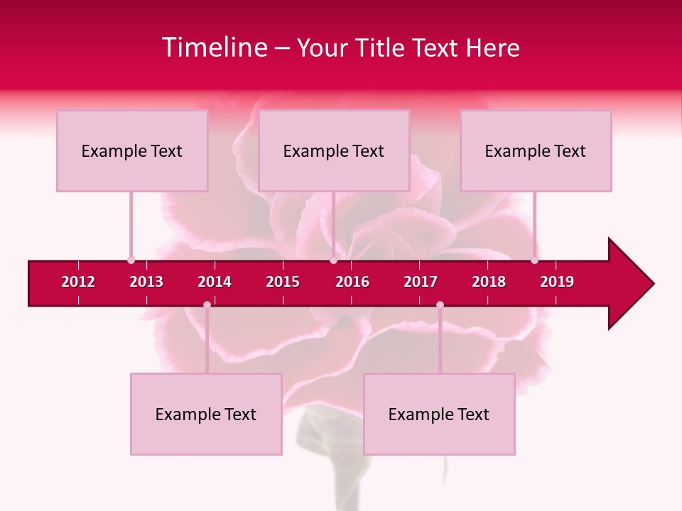 Plant Carnation Flora PowerPoint Template