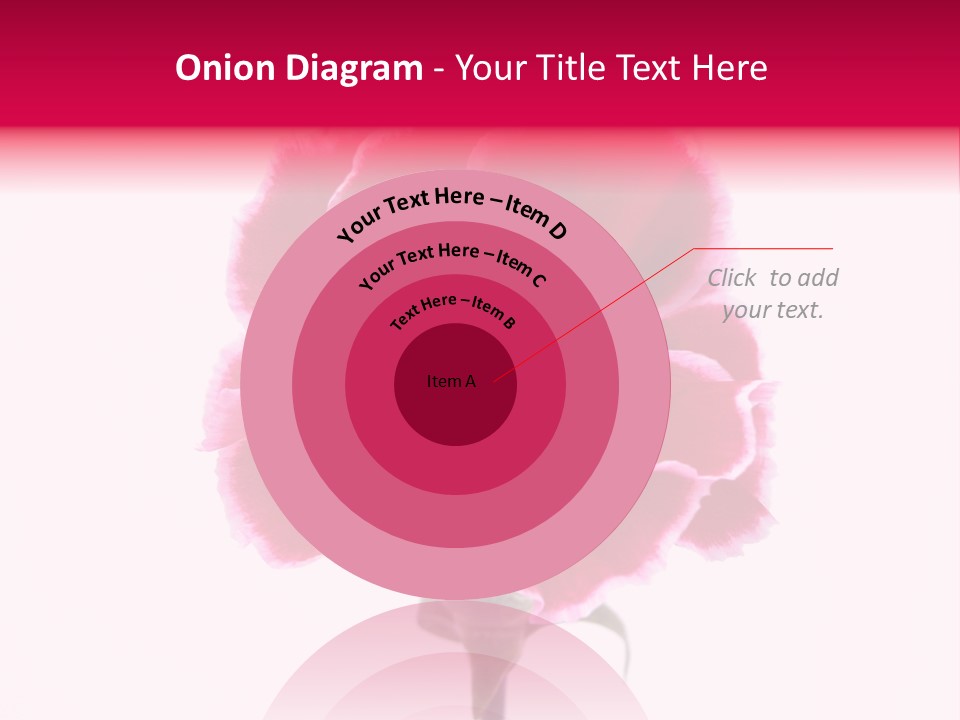 Plant Carnation Flora PowerPoint Template
