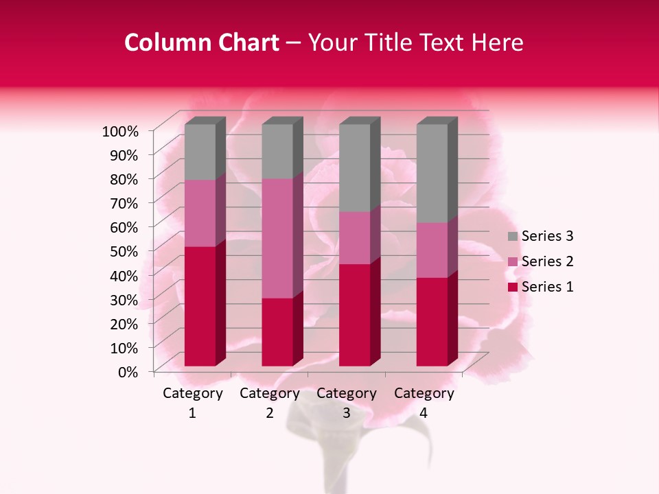 Plant Carnation Flora PowerPoint Template