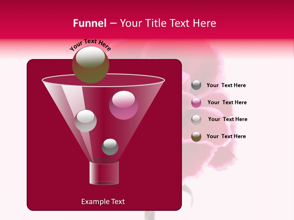 Plant Carnation Flora PowerPoint Template