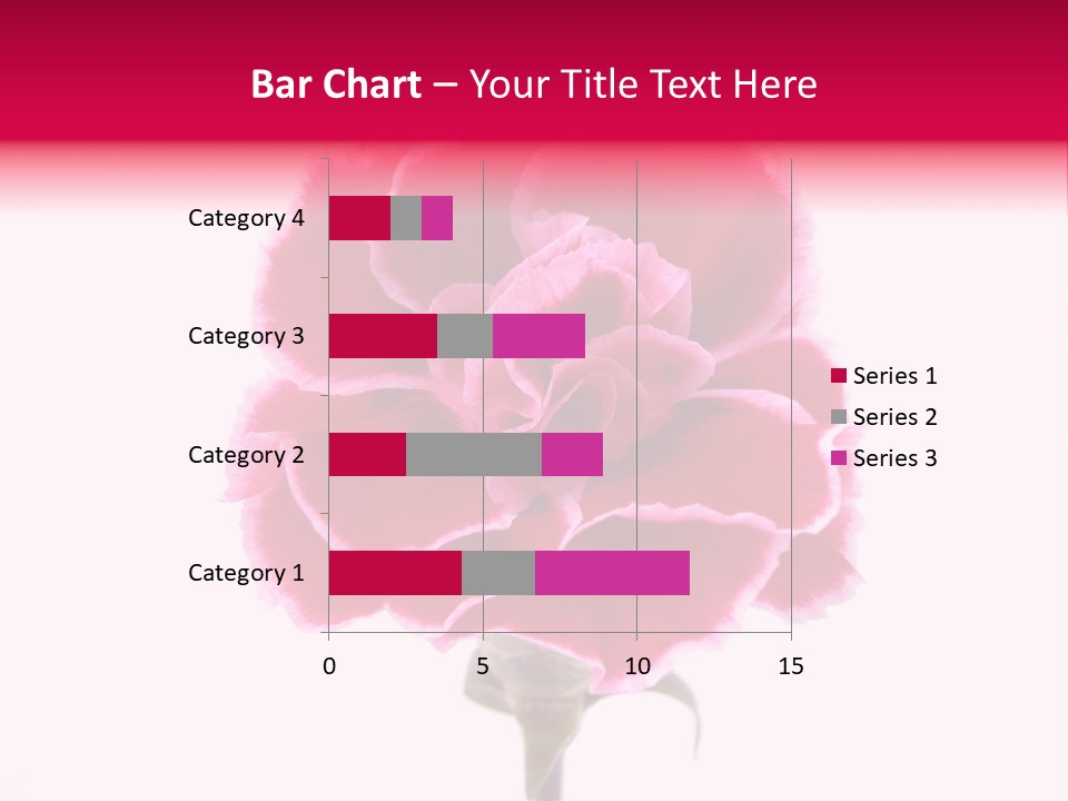 Plant Carnation Flora PowerPoint Template