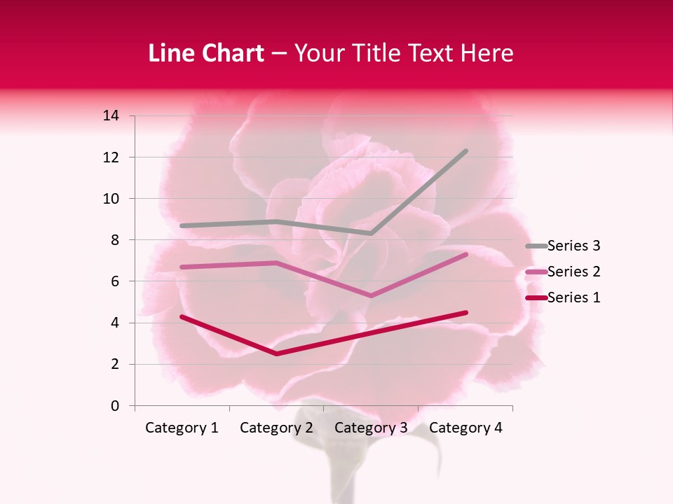 Plant Carnation Flora PowerPoint Template