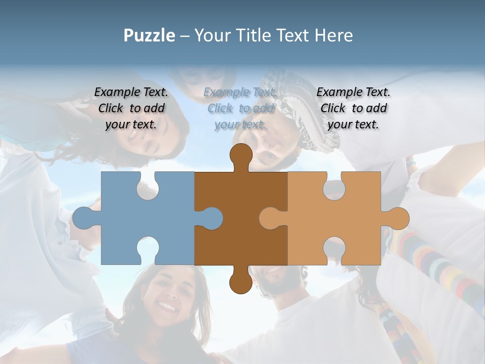 Guy Adults Woman PowerPoint Template