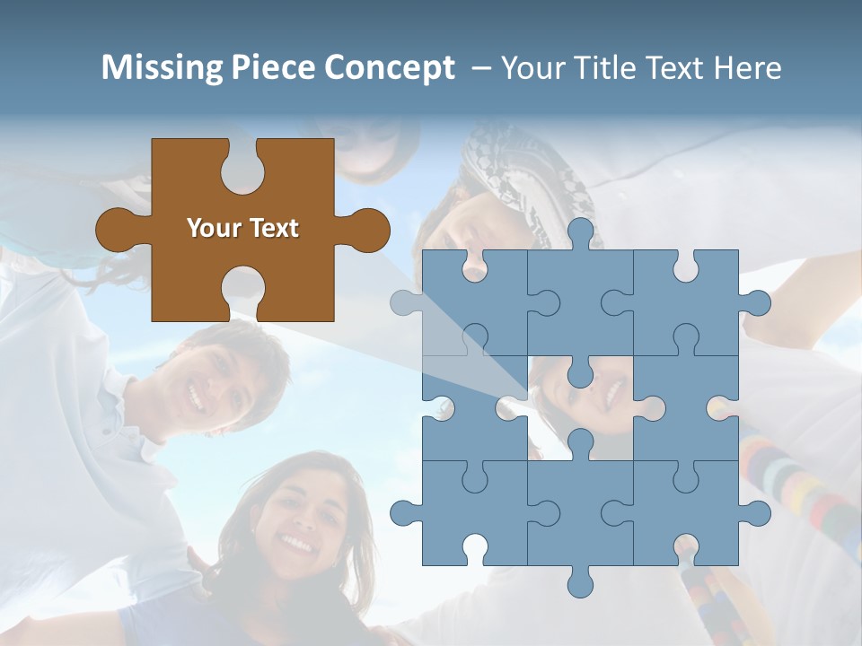 Guy Adults Woman PowerPoint Template