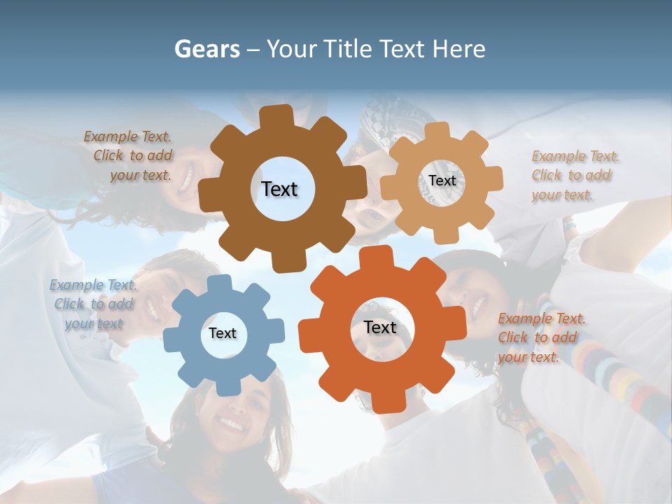 Guy Adults Woman PowerPoint Template