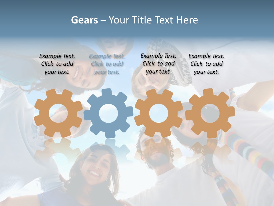 Guy Adults Woman PowerPoint Template