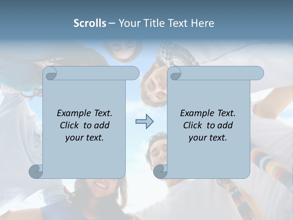 Guy Adults Woman PowerPoint Template