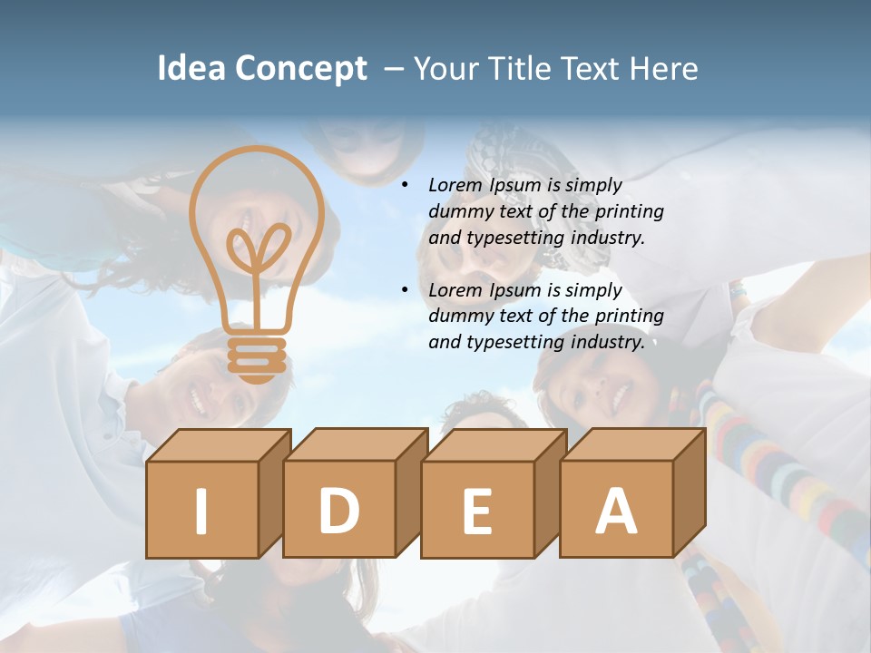 Guy Adults Woman PowerPoint Template