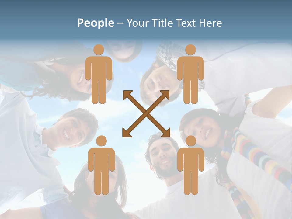 Guy Adults Woman PowerPoint Template