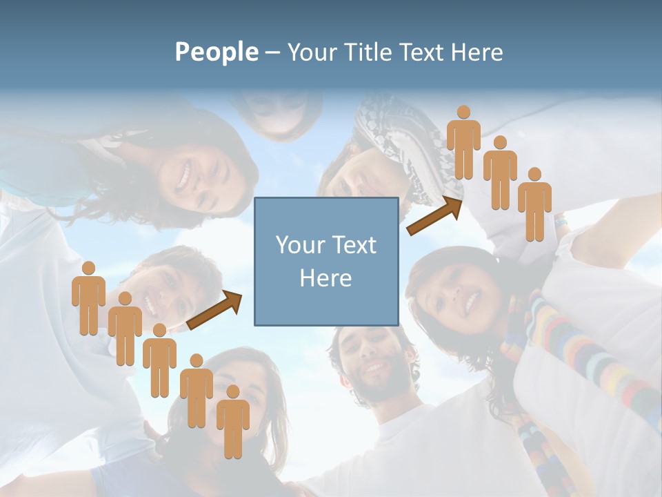 Guy Adults Woman PowerPoint Template