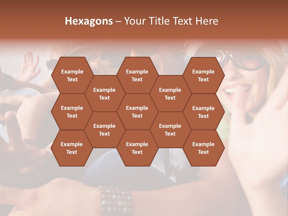 Happy Portrait Teen PowerPoint Template