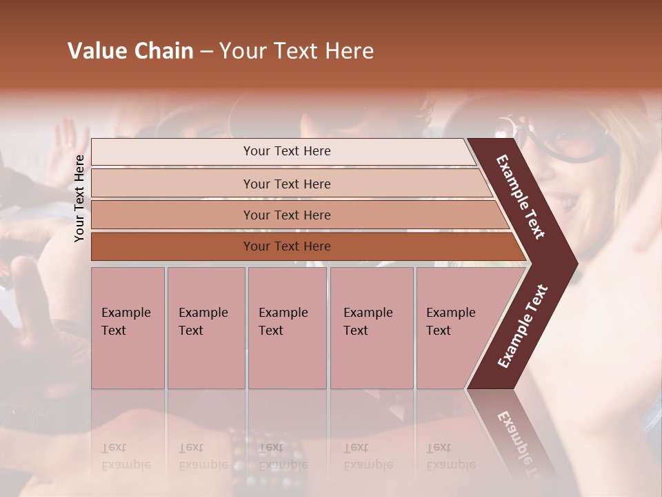 Happy Portrait Teen PowerPoint Template