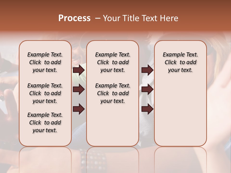 Happy Portrait Teen PowerPoint Template